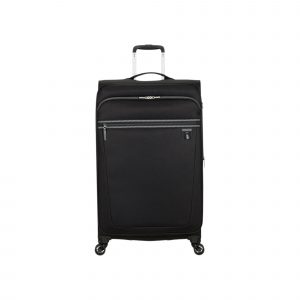 Aerospin 80εκ. Large suitcase Black