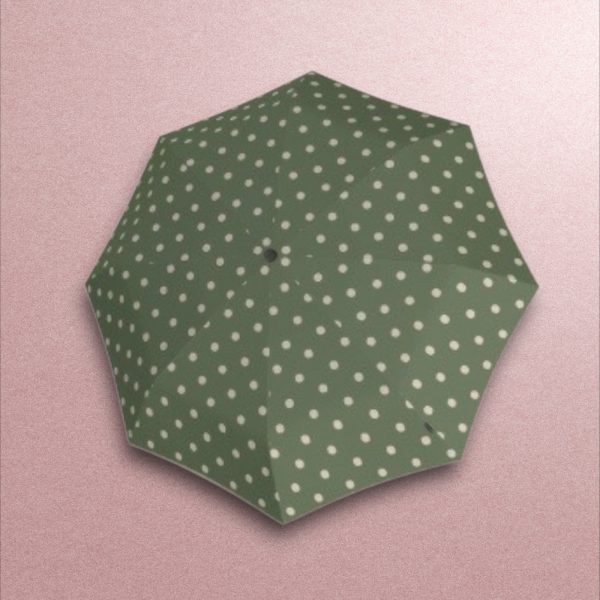 KNIRPS A Series Ομπρέλα Βροχής A.760 Long Automatic Dot Art Aloe Green 77618617 - Image 2