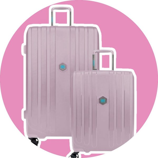 BG Berlin Enduro Σετ Βαλίτσες Lavender Expandable 54-77cm - Image 2
