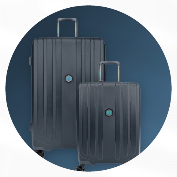 BG Berlin Enduro Σετ Βαλίτσες Μπλε Expandable 54-77cm - Image 2