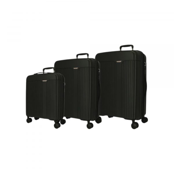 Movom Σετ Βαλίτσες 55-68-78cm New Trendy Black