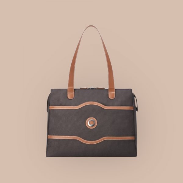Delsey Chatelet Air 2.0 Τσάντα Ώμου / Χειρός για Laptop 15" Brown - Image 2
