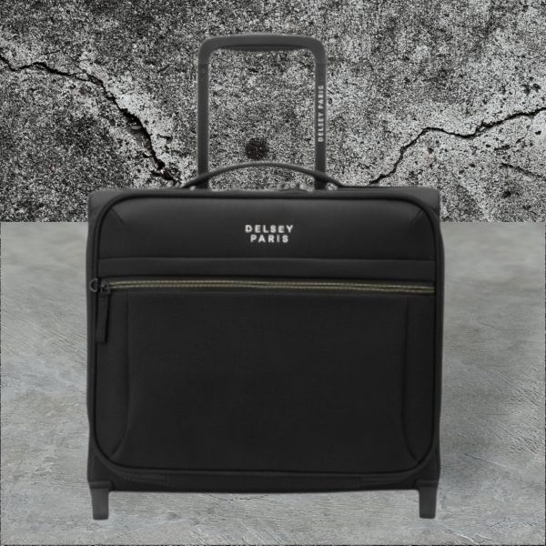 Delsey Βαλίτσα καμπίνας pilot 39cm Brochant Deep Black - Image 2