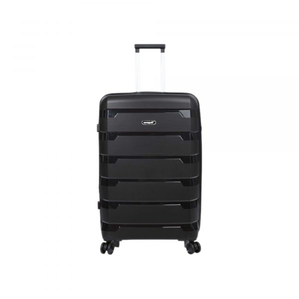 Seagull Μεγάλη Βαλίτσα Ταξιδιού με ύψος 74cm Μαύρο SG180-L1