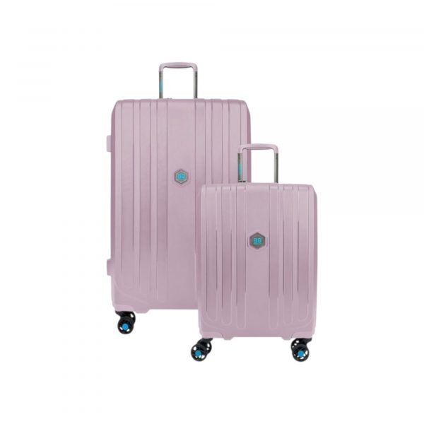 BG Berlin Enduro Σετ Βαλίτσες Lavender Expandable 54-77cm