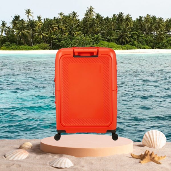 Dashpop 67cm Medium Suitcase Tangerine Red - Image 6