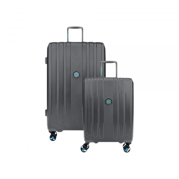 BG Berlin Enduro Σετ Βαλίτσες Titanium Expandable 54-77cm