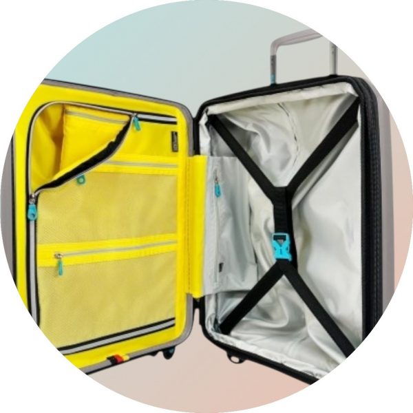 BG Berlin Enduro Σετ Βαλίτσες Beige Expandable 54cm-77cm Polypropylene - Image 4