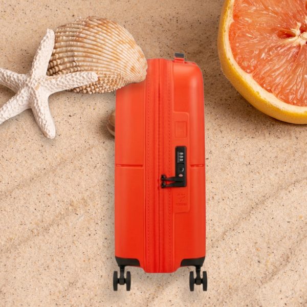 Dashpop 55cm Small Suitcase Tangerine Red - Image 5