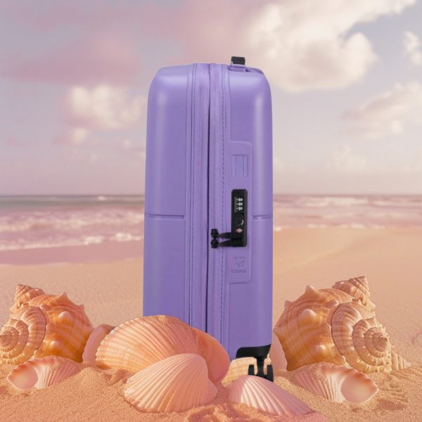 Dashpop 55cm Small Suitcase Tangerine Violet Purple - Image 4