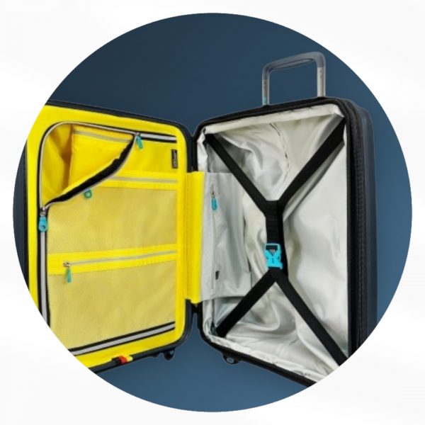BG Berlin Enduro Σετ Βαλίτσες Μπλε Expandable 54-77cm - Image 5