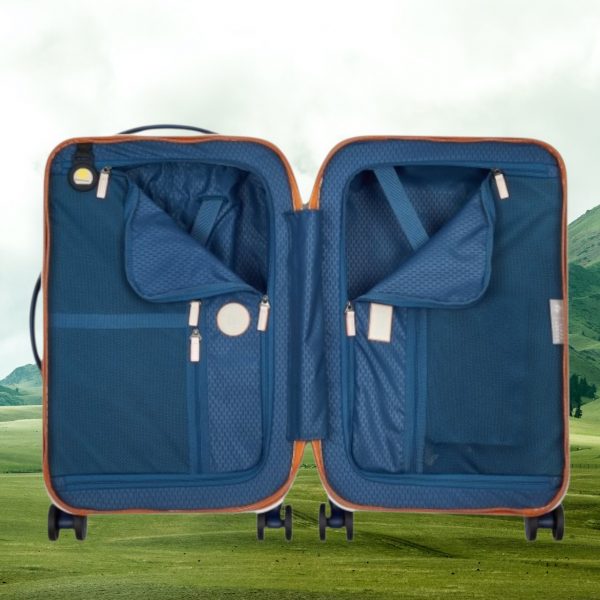 Delsey Roland Garros Βαλίτσα καμπίνας 55cm Turenne Navy Blue - Image 5