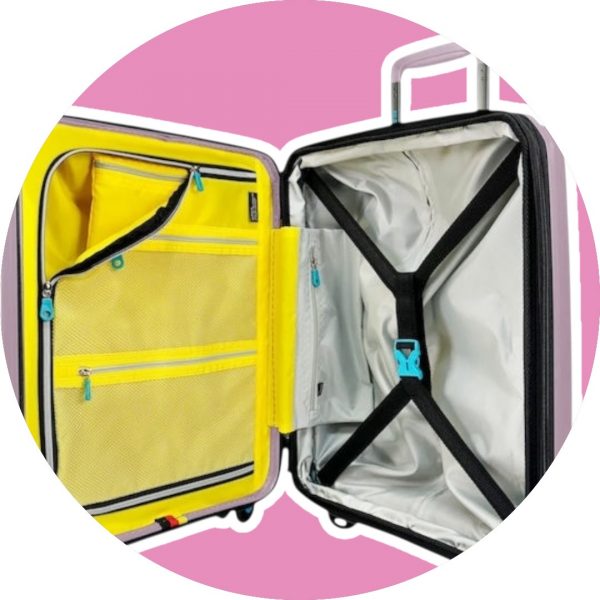 BG Berlin Enduro Σετ Βαλίτσες Lavender Expandable 54-77cm - Image 5