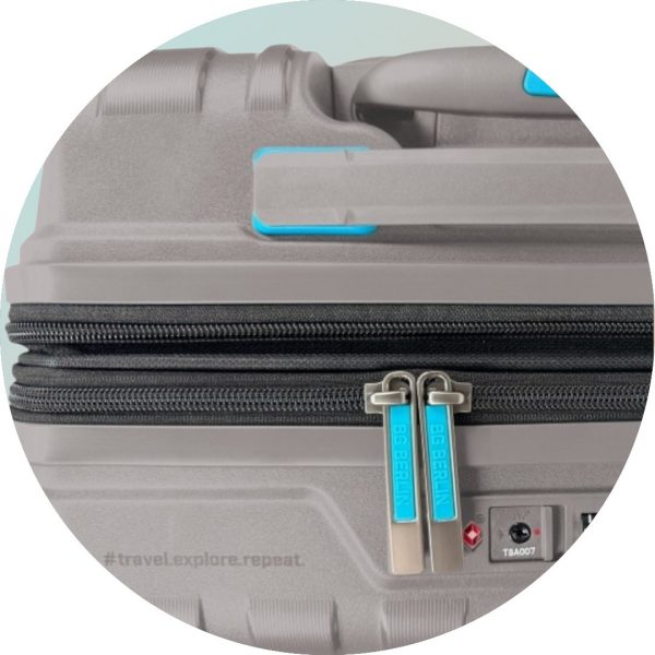BG Berlin Enduro Σετ Βαλίτσες Beige Expandable 54cm-77cm Polypropylene - Image 6