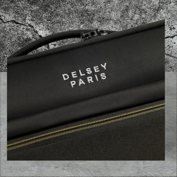 Delsey Βαλίτσα καμπίνας pilot 39cm Brochant Deep Black - Image 6