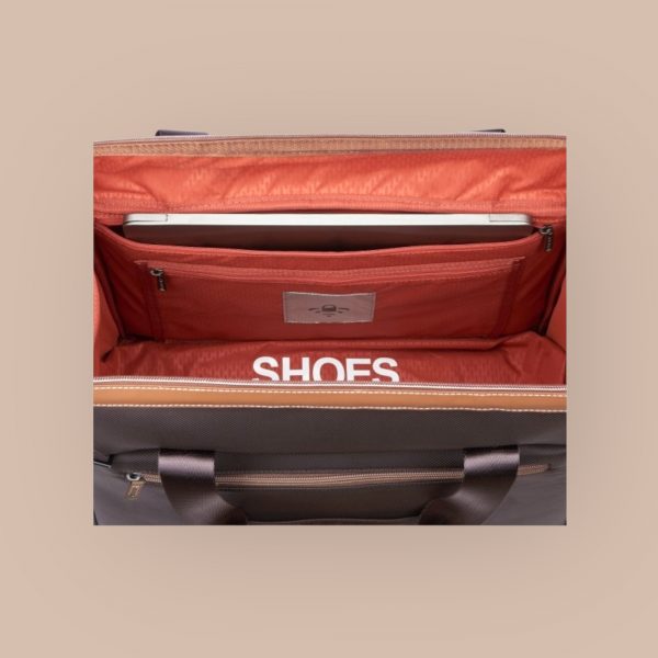 Delsey Chatelet Air 2.0 Σακ Βουαγιάζ Καφέ Υφασμάτινο - Image 7