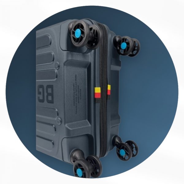 BG Berlin Enduro Σετ Βαλίτσες Μπλε Expandable 54-77cm - Image 11