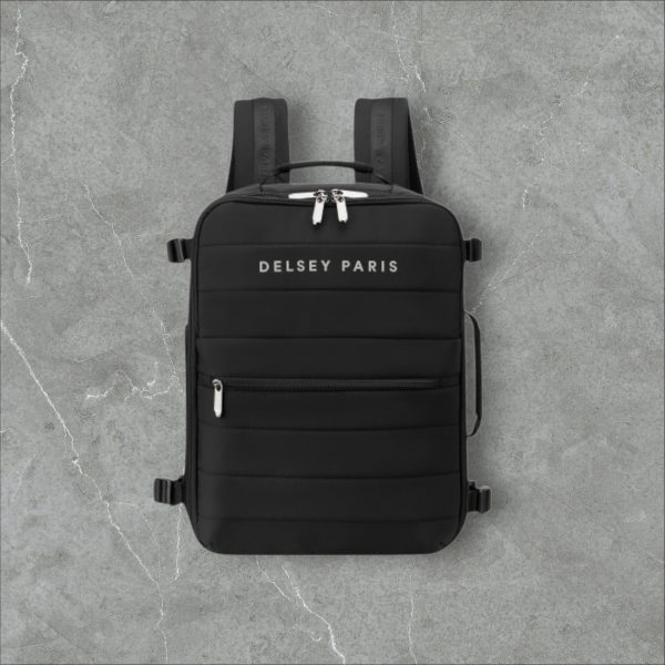 Delsey Σακίδιο πλάτης ταξιδίου 24lt Shadow Black - Image 2