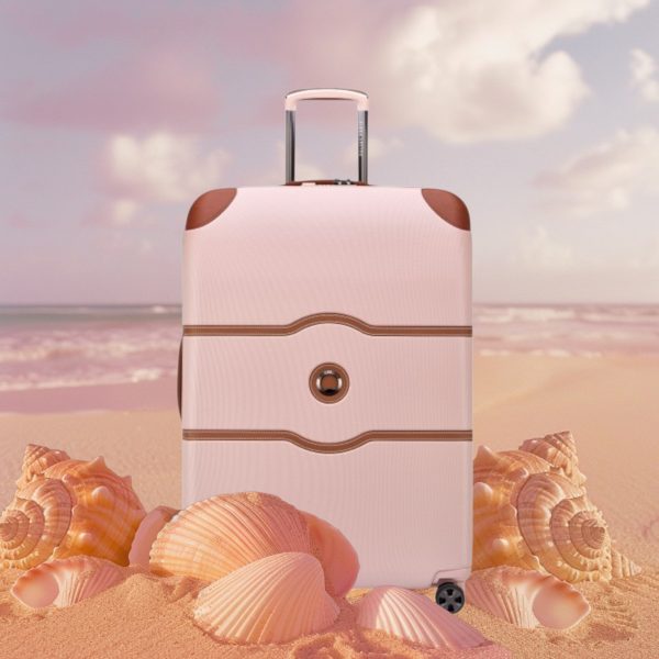 Delsey Βαλίτσα μεγάλη 76.5cm Chatelet Air 2.0 Light Pink - Image 2