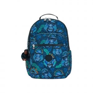 Kipling Seoul Τσάντα Πλάτης για Laptop 15" σε Μπλε χρώμα