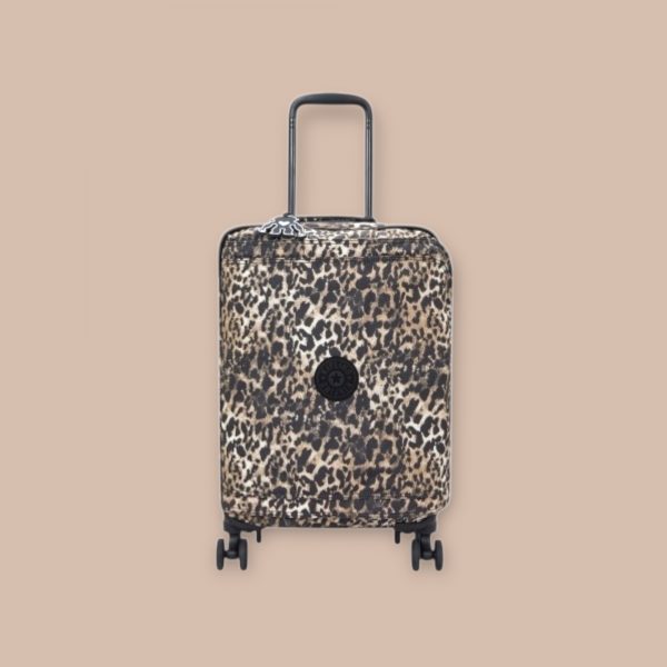Kipling Spontaneous Βαλίτσα Ταξιδίου Καμπίνας Wild Leopard με 4 Ρόδες KI7211-6JP - Image 2