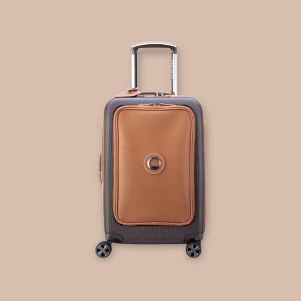 Delsey Chatelet Air Βαλίτσα Ταξιδίου Καμπίνας Σκληρή Brown με 4 Ρόδες Ύψους 55εκ. - Image 2