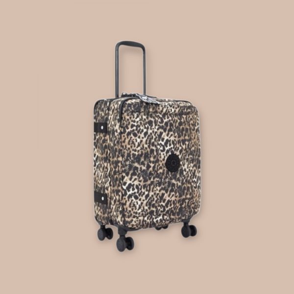 Kipling Spontaneous Βαλίτσα Ταξιδίου Καμπίνας Wild Leopard με 4 Ρόδες KI7211-6JP - Image 3