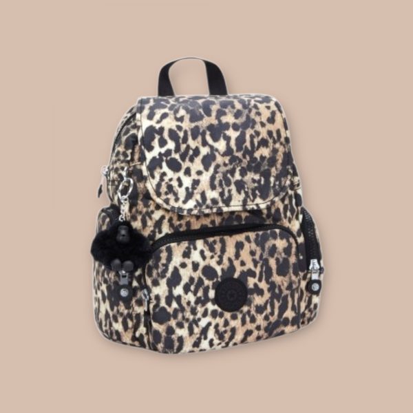 Kipling Σακίδιο πλάτης City Zip Mini Wild Leopard - Image 3