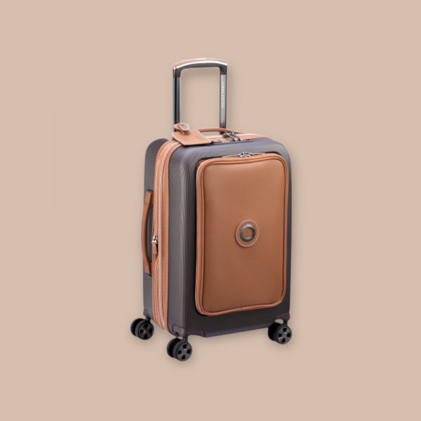 Delsey Chatelet Air Βαλίτσα Ταξιδίου Καμπίνας Σκληρή Brown με 4 Ρόδες Ύψους 55εκ. - Image 3
