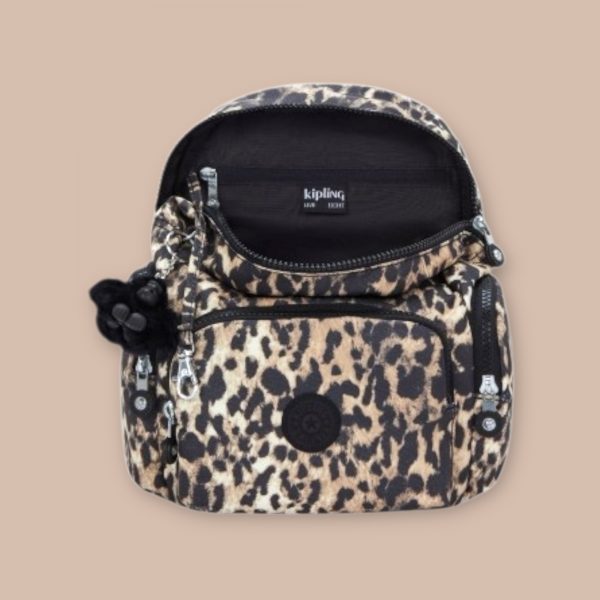 Kipling Σακίδιο πλάτης City Zip Mini Wild Leopard - Image 5