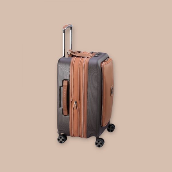 Delsey Chatelet Air Βαλίτσα Ταξιδίου Καμπίνας Σκληρή Brown με 4 Ρόδες Ύψους 55εκ. - Image 5