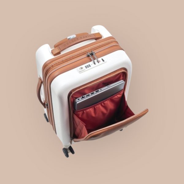 Delsey Chatelet Air Βαλίτσα Ταξιδίου Καμπίνας Σκληρή Angora με 4 Ρόδες Ύψους 55εκ. - Image 4