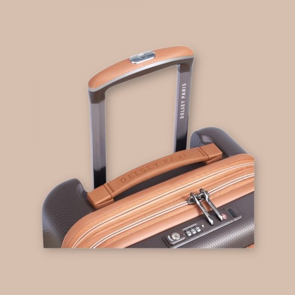 Delsey Chatelet Air Βαλίτσα Ταξιδίου Καμπίνας Σκληρή Brown με 4 Ρόδες Ύψους 55εκ. - Image 6