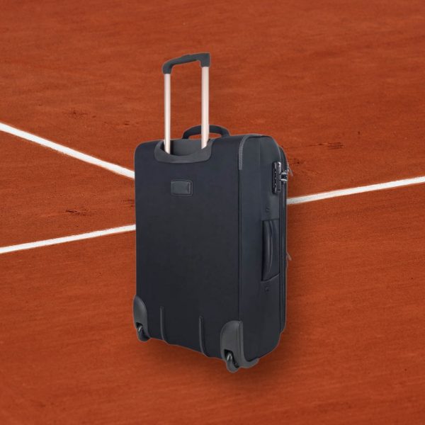 Diplomat Σετ 3 Βαλίτσες Μπλε Υφασμάτινες με 4 Ρόδες 79cm - Image 7