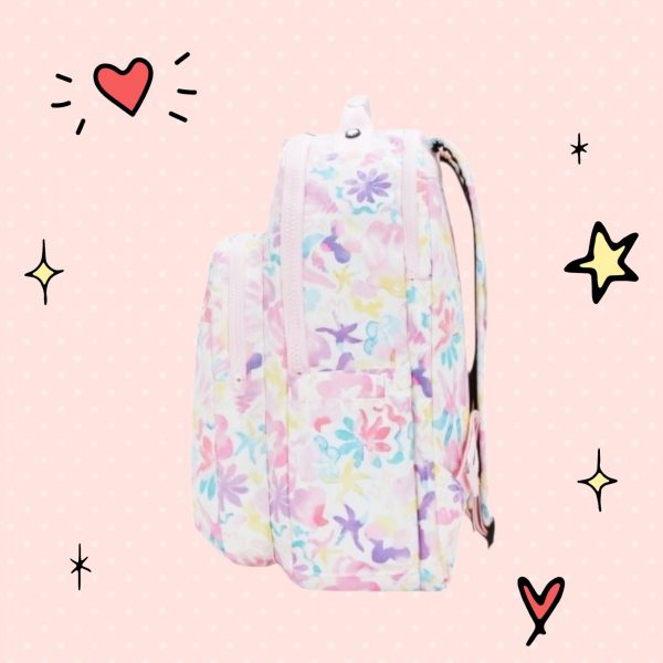 Kipling Seoul Τσάντα Πλάτης για Laptop 15" σε Φλοράλ χρώμα - Image 7