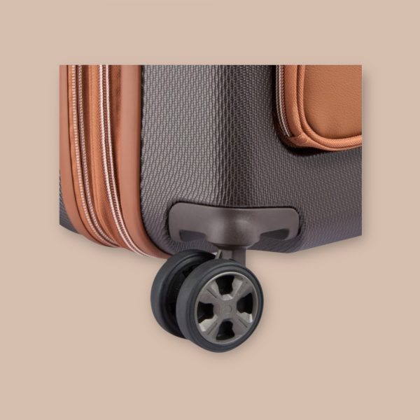 Delsey Chatelet Air Βαλίτσα Ταξιδίου Καμπίνας Σκληρή Brown με 4 Ρόδες Ύψους 55εκ. - Image 10