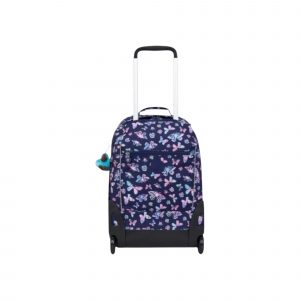 Kipling Σακίδιο πλάτης trolley για laptop 15″ Sari Butterfly Fun