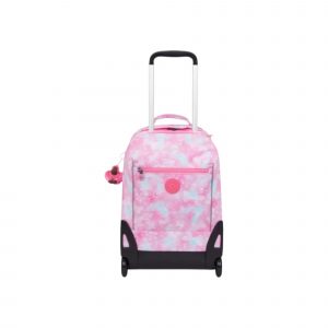 Kipling Σακίδιο πλάτης trolley για laptop 15″ Sari Garden Clouds