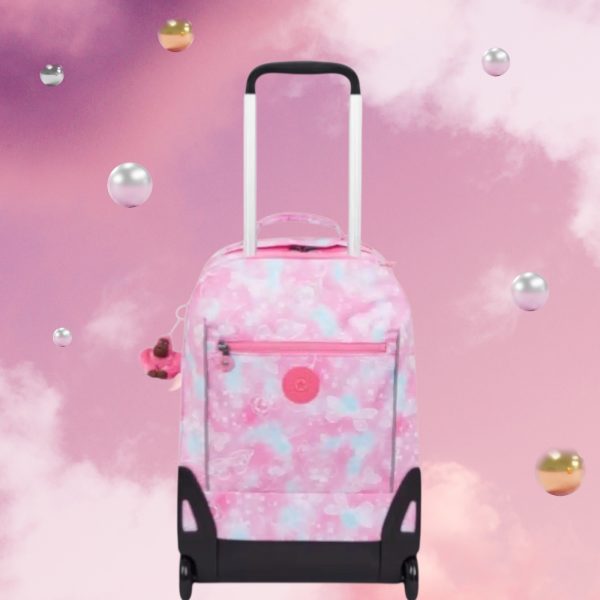 Kipling Σακίδιο πλάτης trolley για laptop 15″ Sari Garden Clouds - Image 2