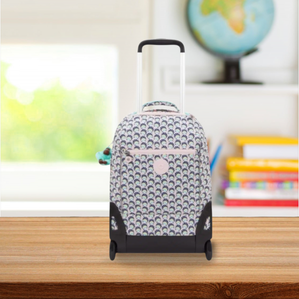 Kipling Σακίδιο πλάτης trolley για laptop 15″ Sari Geo Shell - Image 2