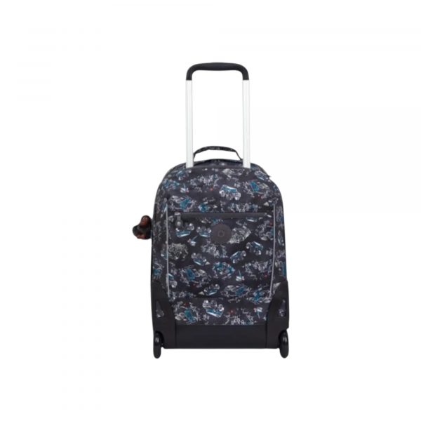 Kipling Σακίδιο πλάτης trolley για laptop 15″ Sari Jungle Fun Race