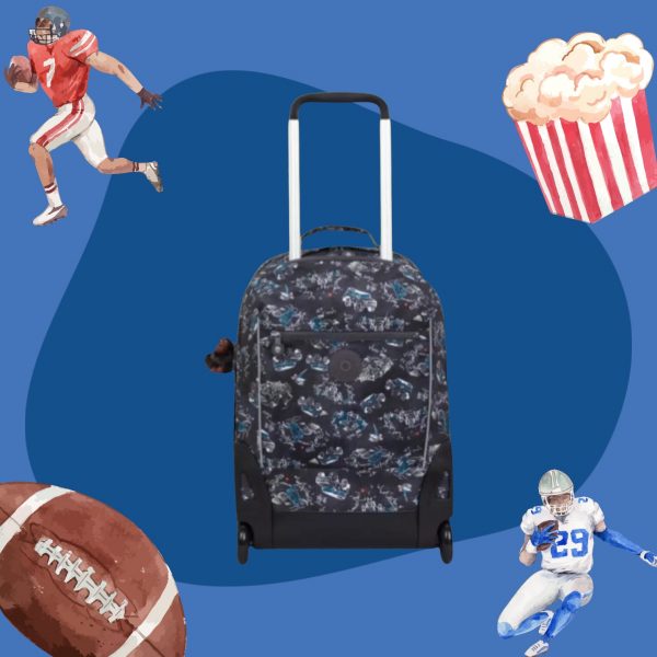 Kipling Σακίδιο πλάτης trolley για laptop 15″ Sari Jungle Fun Race - Image 2