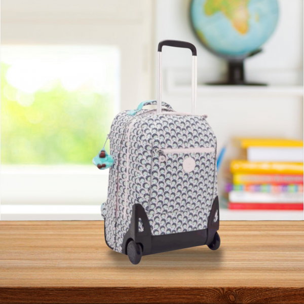 Kipling Σακίδιο πλάτης trolley για laptop 15″ Sari Geo Shell - Image 3
