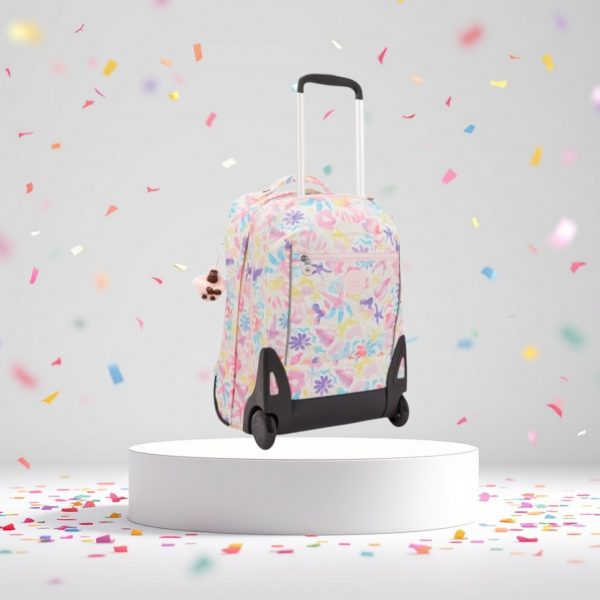 Kipling Σακίδιο πλάτης trolley για laptop 15″ Sari Aqua Shell - Image 4