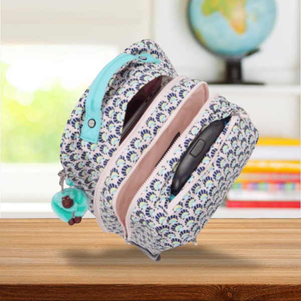 Kipling Σακίδιο πλάτης trolley για laptop 15″ Sari Geo Shell - Image 4