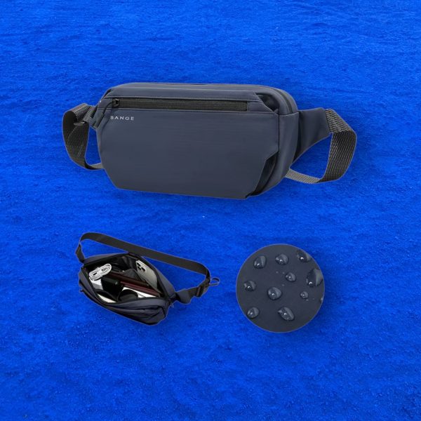 Bange 7851 Τσαντάκι Μέσης Μπλέ - Image 4