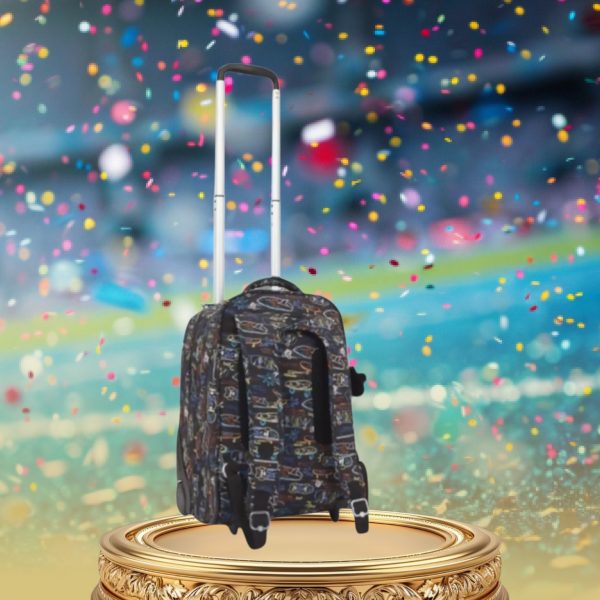 Kipling Σακίδιο πλάτης trolley για laptop 15″ Sari Neon Skate - Image 5