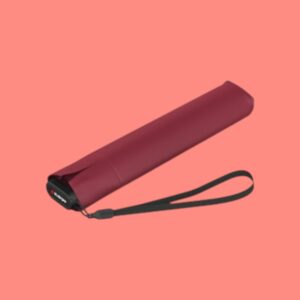 Knirps US.050 Ομπρέλα Τσέπης 115gr Μπορντό Χειροκίνητη