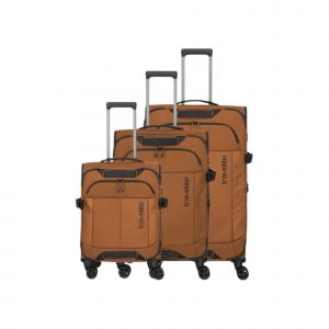Σετ Βαλιτσών Travelite Briize S/M/L Καρυδί