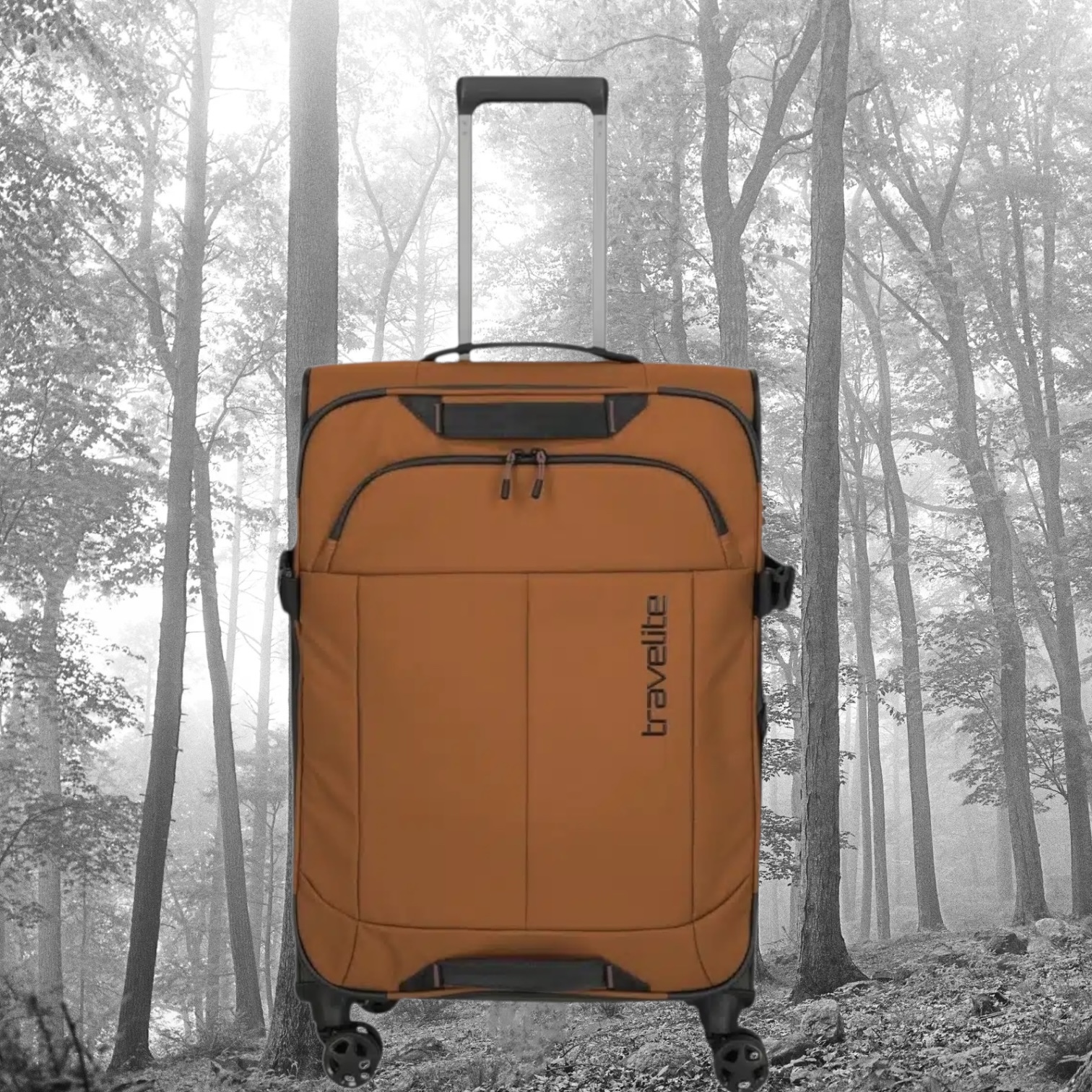 Travelite Briize Βαλίτσα Trolley M Expandable Καρυδί - Image 2